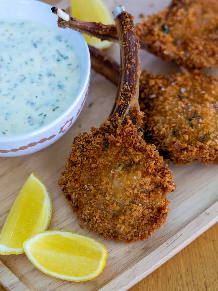 Crumbed Lamb Cutlets