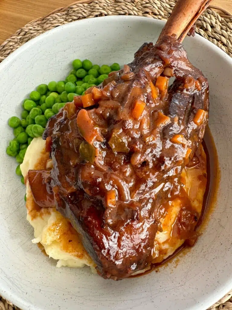 Red Wine Lamb Shanks Recipe